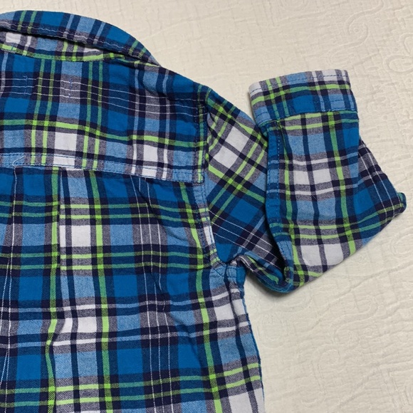 2T (4/$20) Plaid Flannel Button-Down by Cat & Jack - Picture 11 of 11
